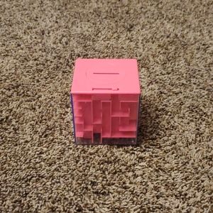A secret storage box with maze lock.